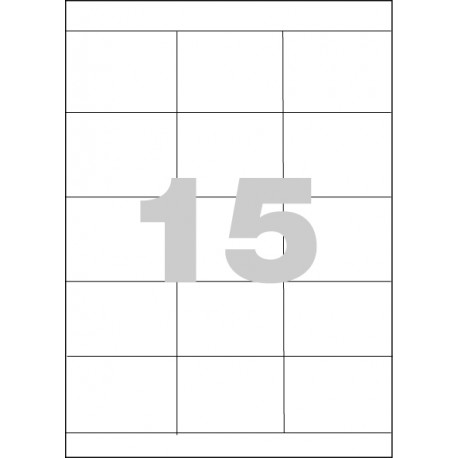 Etikety Spoko 70x50,8mm 15ks x 100 listů A4