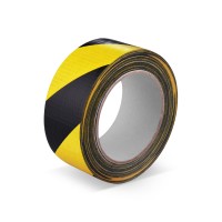Lepicí páska s tkaninou 50mm 33m žluto-černá 67205