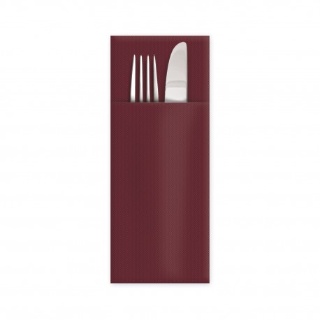 Ubrousky Premium "CutleryStar" 40x32cm bordó/50ks 89008