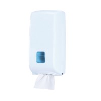 Zásobník pro skládaný toaletní papír Intro bílý 62048