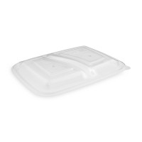 Víčko pro 2-dílnou menu mísu 1200ml/50ks 78202