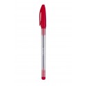 Jednorázové kuličkové pero Spoko 0115 červené