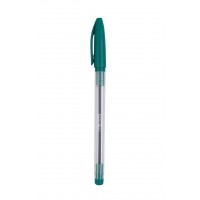 Jednorázové kuličkové pero Spoko 0115 zelené