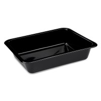 Zatavovací menu mísa 1330ml černá/50ks PP906