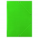 Papírové desky A4 s uzavírací gumičkou Donau zelené