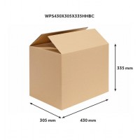Krabice klopová 5-vrstvá 430x305x335mm