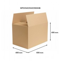 Krabice klopová 3-vrstvá 600x400x400mm
