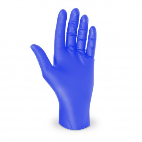 Nitrilové rukavice nepudrované "L" modré/100ks 68142
