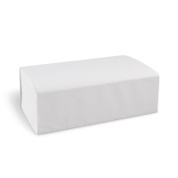 Papírové ručníky ZZ 2-vrstvé 23x23cm bílé/3200ks 60033
