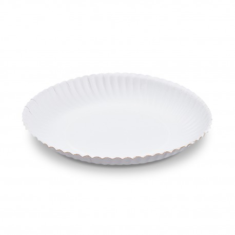 Papírové talíře extra hluboké 22cm/50ks 71262