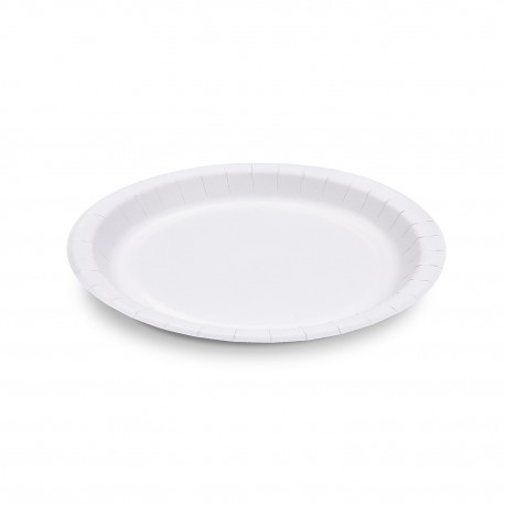 Papírové talíře pevné 23cm/100ks 71282