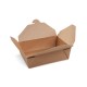 Hnědý papírový food box 1000ml/50ks 76922