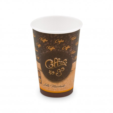 Papírový kelímek "Coffee to go" 330ml ø 80mm/50ks 76633