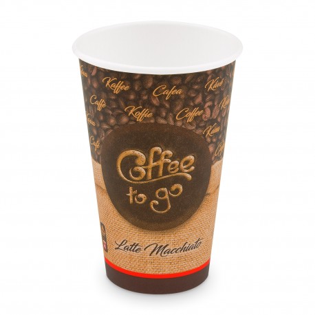 Papírový kelímek "Coffee to go" 510ml ø 90mm/50ks 76651