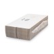Pizza krabice pevná z vlnité lepenky 30x30x3cm bílé/100ks 72080