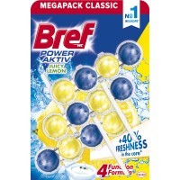 Bref WC závěs Power Activ Lemon 3x50g