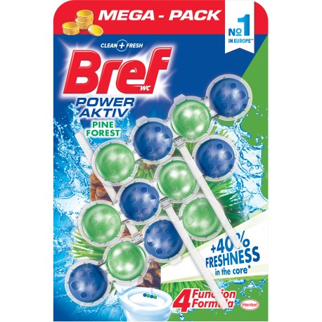 Bref WC závěs Power Activ Pine 50g/3ks