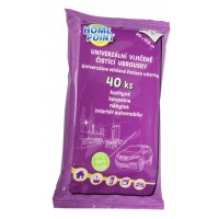 Vlhčené čisticí ubrousky univerzální /40ks