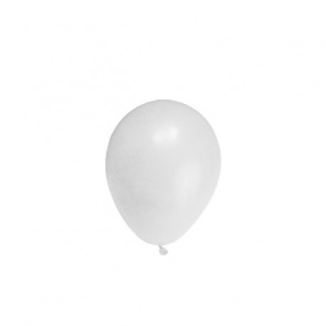 Balónky nafukovací "M" bílé/100ks 53000