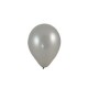 Balónky nafukovací "M" stříbrné/10ks 53595