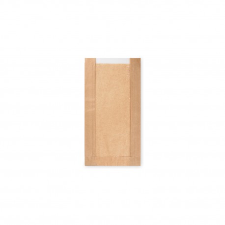 Papírové sáčky s okénkem - malé pečivo/1000ks 72515