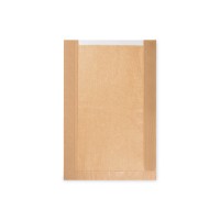 Papírové sáčky s okénkem - chléb kulatý/1000ks 72550