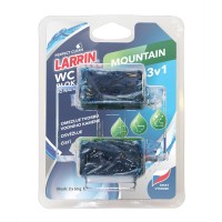 Larrin WC blok do nádržky modrý 2x50g