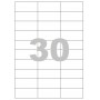 Etikety Spoko 70x29,6mm 30ks x 100 listů A4
