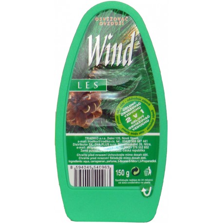 Wind gelový osvěžovač vzduchu Les 150g