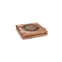 Hnědá pizza krabice 20x20x4cm/100ks 71820