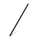 BIO kompozitní slámky Jumbo černé 24cm/100ks 40619