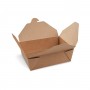 Hnědý papírový food box 1000ml/50ks 48622