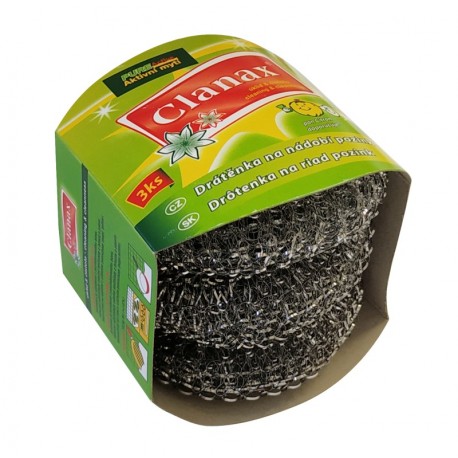 Drátěnka kovová pozink 13,5g/3ks