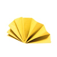 Ubrousky DekoStar 38x38cm žluté/50ks 87005