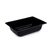 Zatavovací menu miska na polévku černá 600ml/100ks 78506