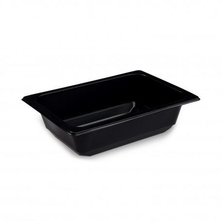 Zatavovací menu miska na polévku černá 600ml/100ks 78506