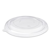 Víčko pro nízké kulaté papírové misky Economy 1100+1300ml/50ks 82800