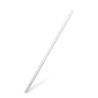 BIO kompozitní slámky Jumbo bílé 21cm/100ks 40521