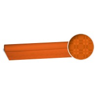 Ubrus papírový šířka 120cm 8m terakota 70015