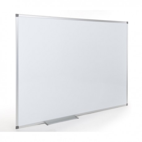 Bílá magnetická tabule s hliníkovým rámem 90x60cm
