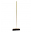 Dřevěný sálový smeták 40cm s tyčí