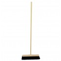 Dřevěný sálový smeták 60cm s tyčí