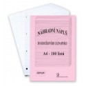 Náplň do záznamníku A5 čtverečkovaná/100 listů VÝPRODEJ