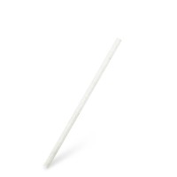 BIO kompozitní slámky Jumbo bílé 21cm/100ks 40521