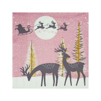 Ubrousky 33x33cm 3-vrstvé Vánoce/20ks 84180