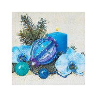 Ubrousky 33x33cm 3-vrstvé Vánoce/20ks 84184