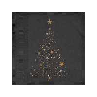 Ubrousky 33x33cm 3-vrstvé Vánoce/20ks 84228