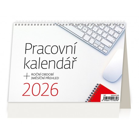 Stolní Pracovní kalendář 2026 VÝPRODEJ
