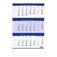 Nástěnný Tříměsíční kalendář 2026