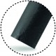 Papírové slámky extra Jumbo černé jednotlivě balené 21cm/100ks 40998